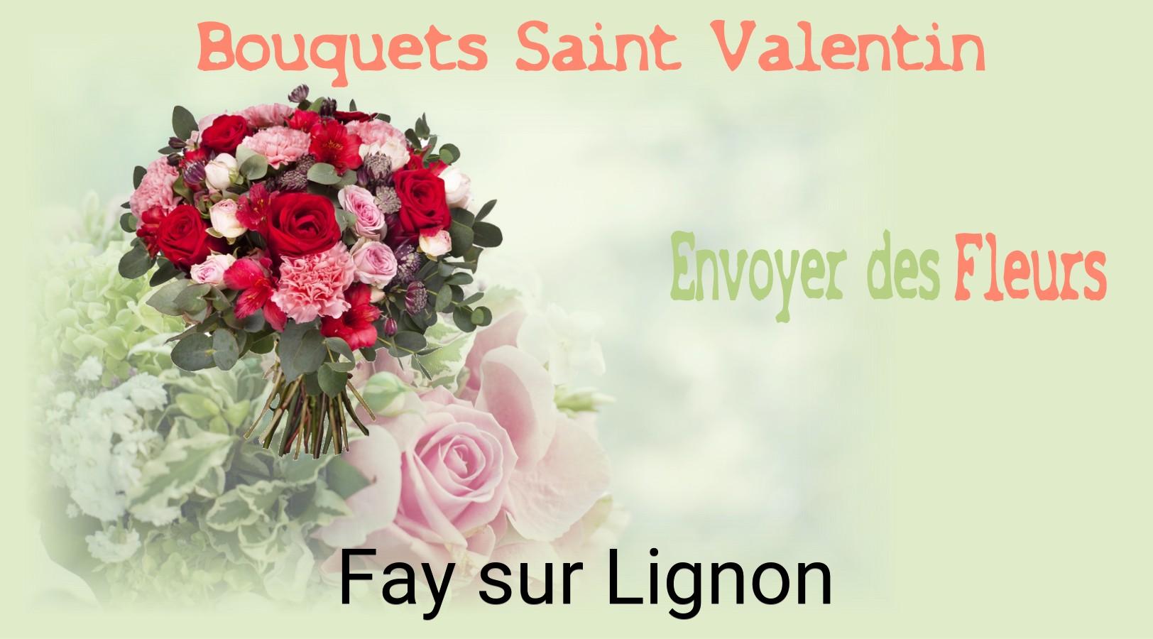 Roses de Saint-Valentin livrées à Fay-sur-Lignon